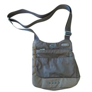 Tumi 5132B Olive Brown Ballistic Nylon Crossbody Messenger Travel Bag 10x10